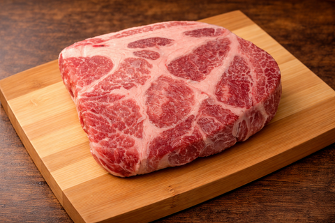 드라이에이징 포크 칼라 스테이크