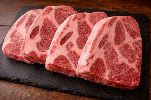 드라이에이징 포크 칼라 스테이크