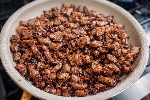 쇠고기 타코 고기