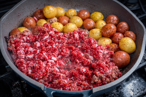 쇠고기 타코 고기