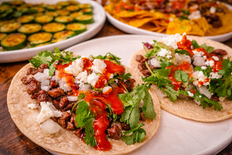 쇠고기 타코 고기